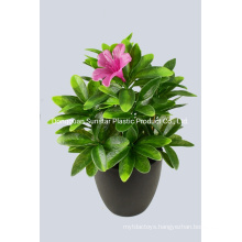 Artificial Plant Bonsai Potted Azalea for Home Decoration (51047)